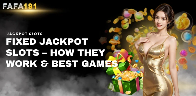 fixed jackpot slots how they work and best games